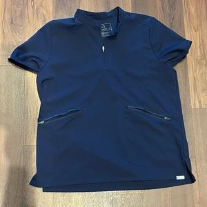 Figs Navy Top Size Medium